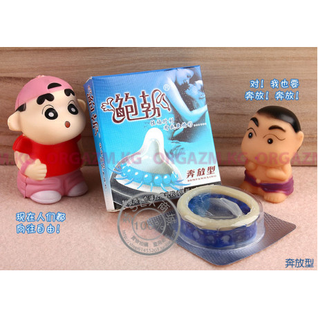 Насадка-презерватив с шипами и усиками