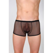 Мужские трусы шорты "Vanilla Paradise" чёрные VPW108