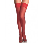 Красные капроновые чулки 2014