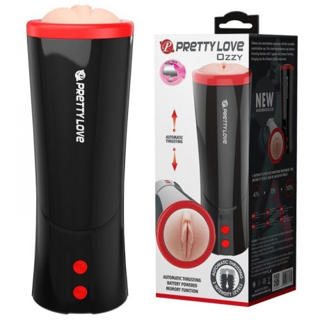 Автоматический Мастурбатор в тубусе с функцией памяти "Pretty Love Ozzy"