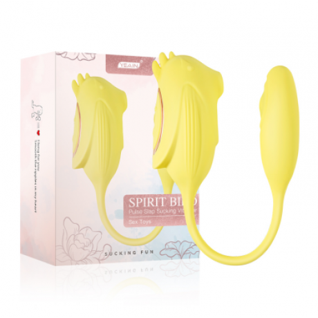 Перезаряжаемый Вибростимулятор 2 в 1 с вакуумной стимуляцией клитора "Spirit Bird"