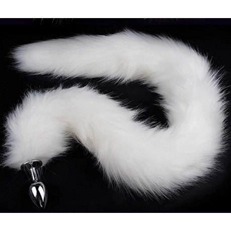 Металлическая анальная пробка "Хвостик"