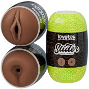 Двусторонний карманный мастурбатор "Slider Lovetoy"