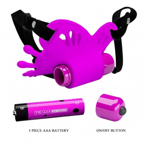 Вибротрусики в виде бабочки "Pretty Love Sloan"