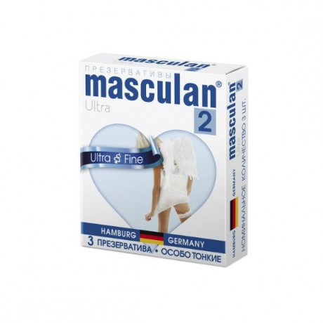 Презервативы "Masculan Ultra", 3 шт