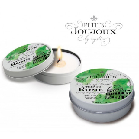 Свеча для массажа "Petits Joujoux грейпфрут и бергамот"