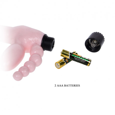 Женский страпон без ремней с вибраций "Super Strapless Dildo"