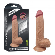 Самый Реалистичный Фаллоимитатор на присоске без вибрации "Nature Cock" 8,5"