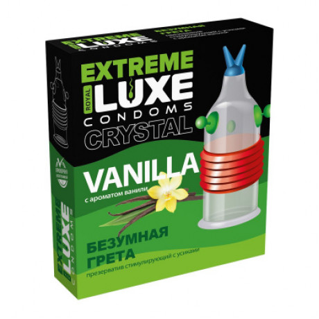 Презервативы с усиками и шариками "Luxe Extreme", 1 шт
