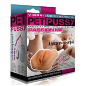 Реалистичная вагина с вибрацией "Pet Pussy DL-70"
