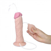 Фаллоимитатор с имитацией семяизвержения без вибрации "Soft Fun" 7"0