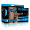 Реалистичный Страпон унисекс "Ingen" 9"