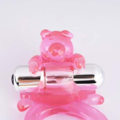 Виброкольцо "Cocking Vibe Cute Bear"