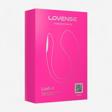 Интерактивное виброяйцо для точки G, управляемое на расстоянии "Lush 4 by Lovense" 