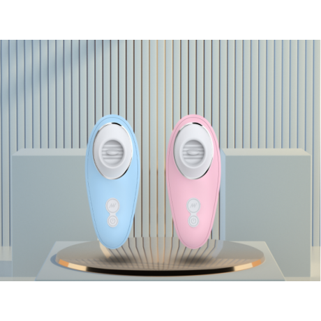 Оральный мини вибростимулятор в виде язычка "AFY-166"