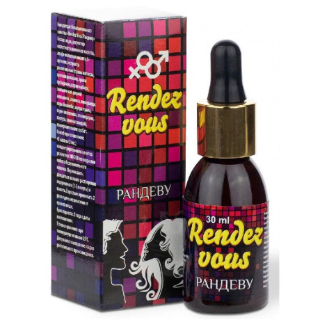 Женский возбудитель мгновенного действия "Рандеву", 30 мл