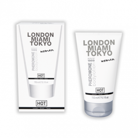 Женский лосьон для тела с феромонами "LONDON-MIAMI-TOKYO"