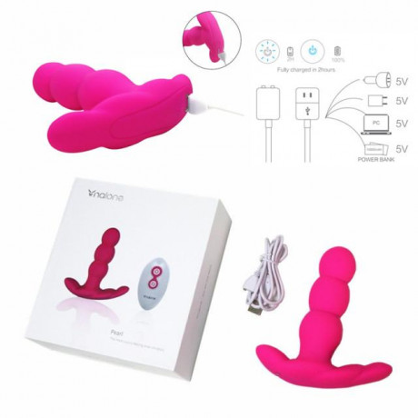 Вибростимулятор с дистанционным пультом "Nalone Pearl"