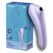 Волновой вибростимулятор клитора и вибратор "Satisfyer Dual Pleasure 2в1"