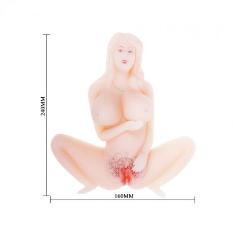 Реалистичная вагина-анус с вибрацией "Hawaiian Girl"