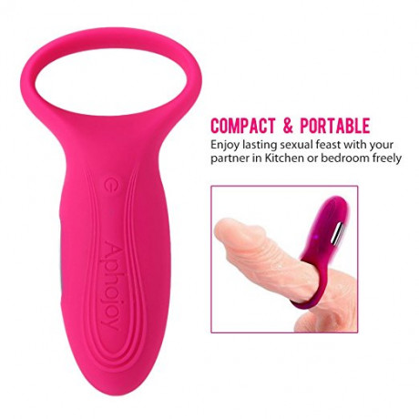 Мультифункциональное виброкольцо на член "Aphojoy"