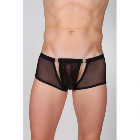 Мужские трусы шорты "Vanilla Paradise" чёрные VPW110