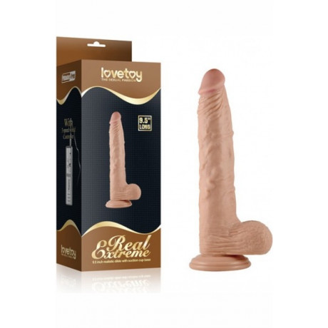 Реалистичный фаллоимитатор "Real extreme" 9.5"