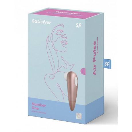 Бесконтактный волновой вибростимулятор клитора "Satisfyer Number One"