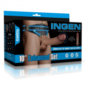 Реалистичный Страпон унисекс "Ingen" 10"