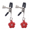 Зажимы на соски звенящие Yeain SMRJ64 "Красный цветочек"