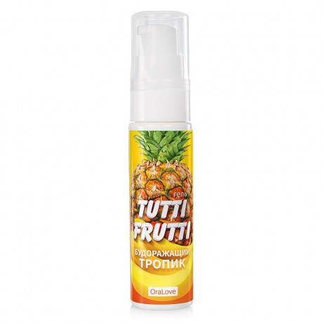 Съедобный Оральный Гель со вкусом тропика "TUTTI-FRUTTI", 30 г