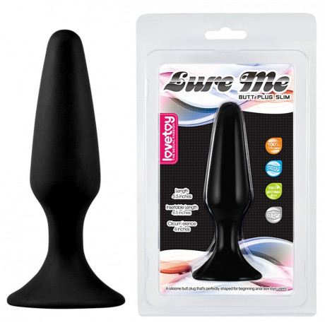 Анальная втулка на присоске "Lure Me"