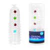 Прозрачная насадка на член со стимулирующими шариками "Crystal Sleeve"