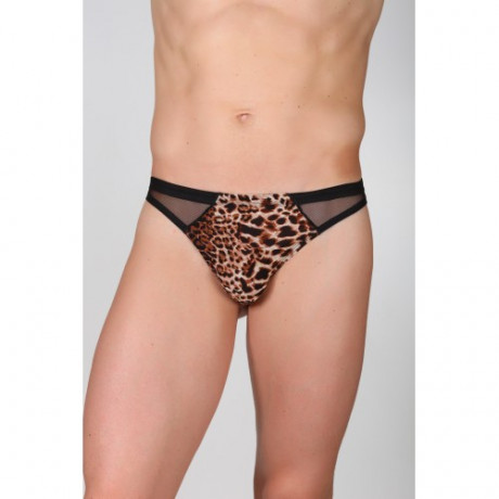 Мужские стринги "Vanilla Paradise" леопардовые VPST118