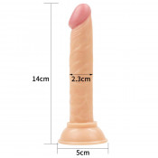 Универсальный анально-вагинальный фаллоимитатор "Enduro Blaster Dildo" 5.0"