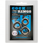 Набор колец на член "Cock Ring Baile", 3 шт.