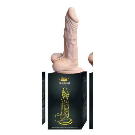 Фаллоимитатор гибкий на присоске "Hot Space" 