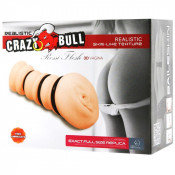3D Мастурбатор с сужающими кольцами "Crazy Bull Rossi"