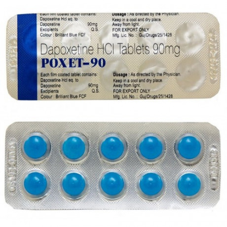 Дженерик для продления полового акта "Poxet 90" (Дапоксетин)