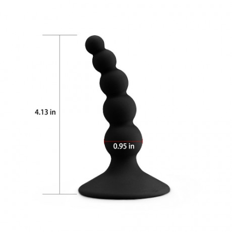 Анальная пробка на присоске "LoveToy"
