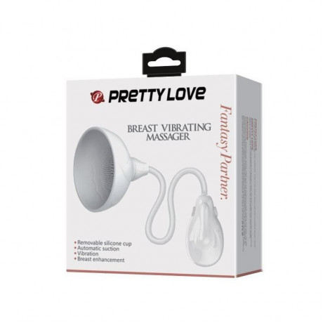 Автоматический вакуумный вибромассажер груди "Pretty Love Fantasy Partner"