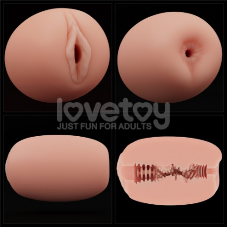 Двусторонний карманный мастурбатор "Slider Lovetoy"