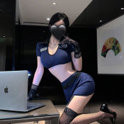 Секси-комплект Полицейская Алексис R75