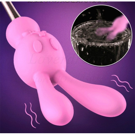 Вибростимулятор с насадками "Dibe Maria Зайка"