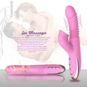 Вибратор со стимуляцией клитора "Dibe Angellia" 