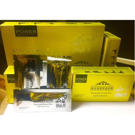 Женская виагра-порошок "Silver fox"