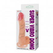Фаллоимитатор с вибрацией "Super Vibro Dong"