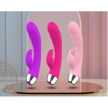 Перезаряжаемый Вибратор cо стимуляцией клитора "AFY-F22"