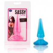Анальная пробка "Sassy" с вибрацией
