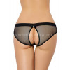 Сексуальные трусики в сетку с открытой попкой P5091